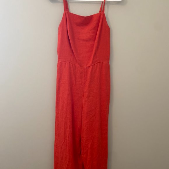 Linen Romper - Picture 1 of 4